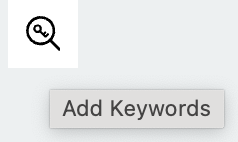 Quickblog | Keyword Widget